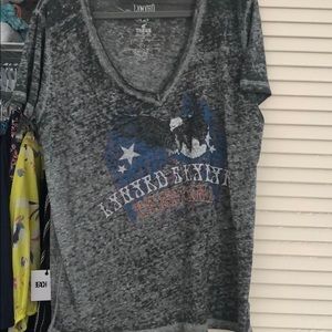 Free people oversized graphic tee